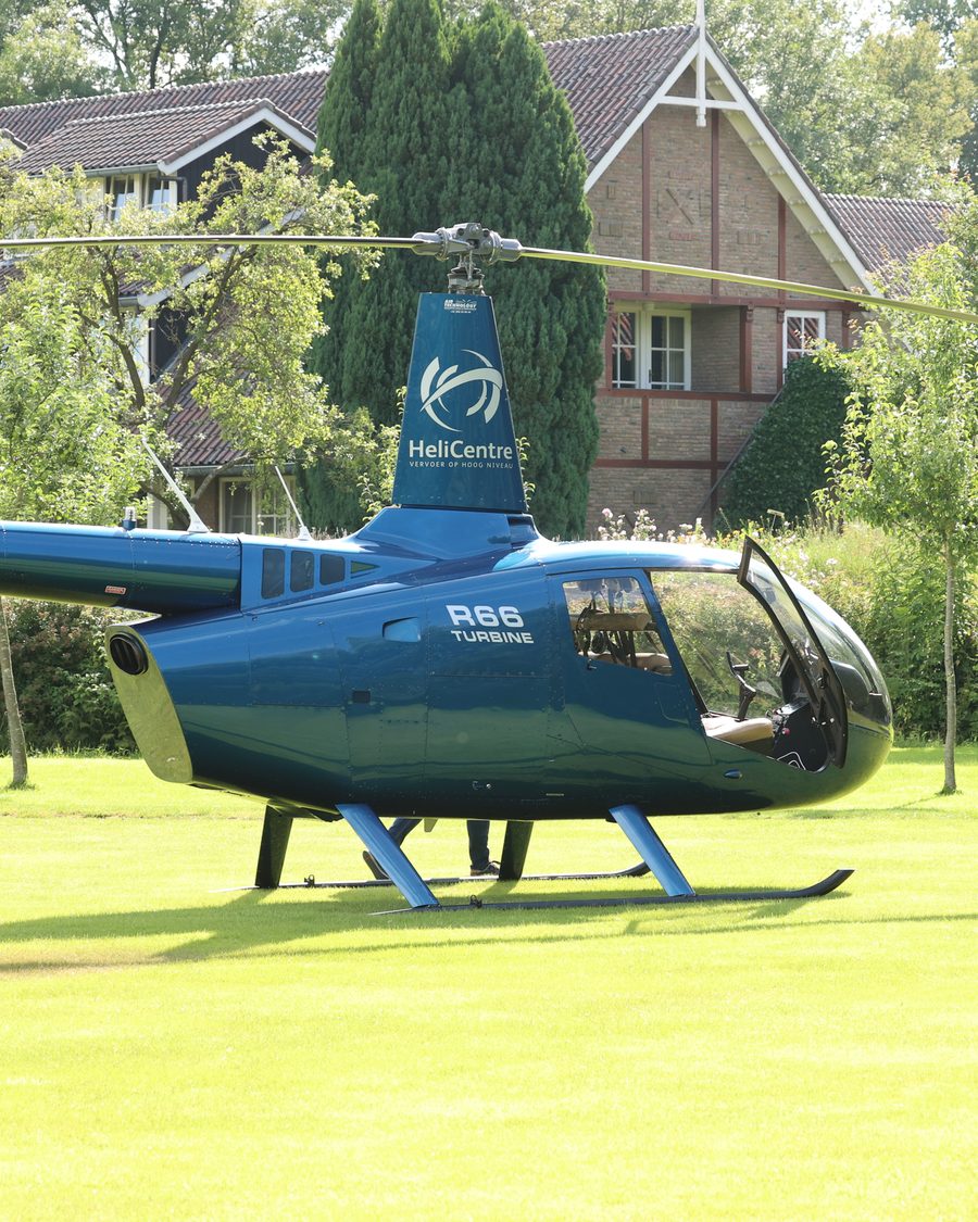 Per helikopter van De Bloemenbeek naar Inter Scaldes